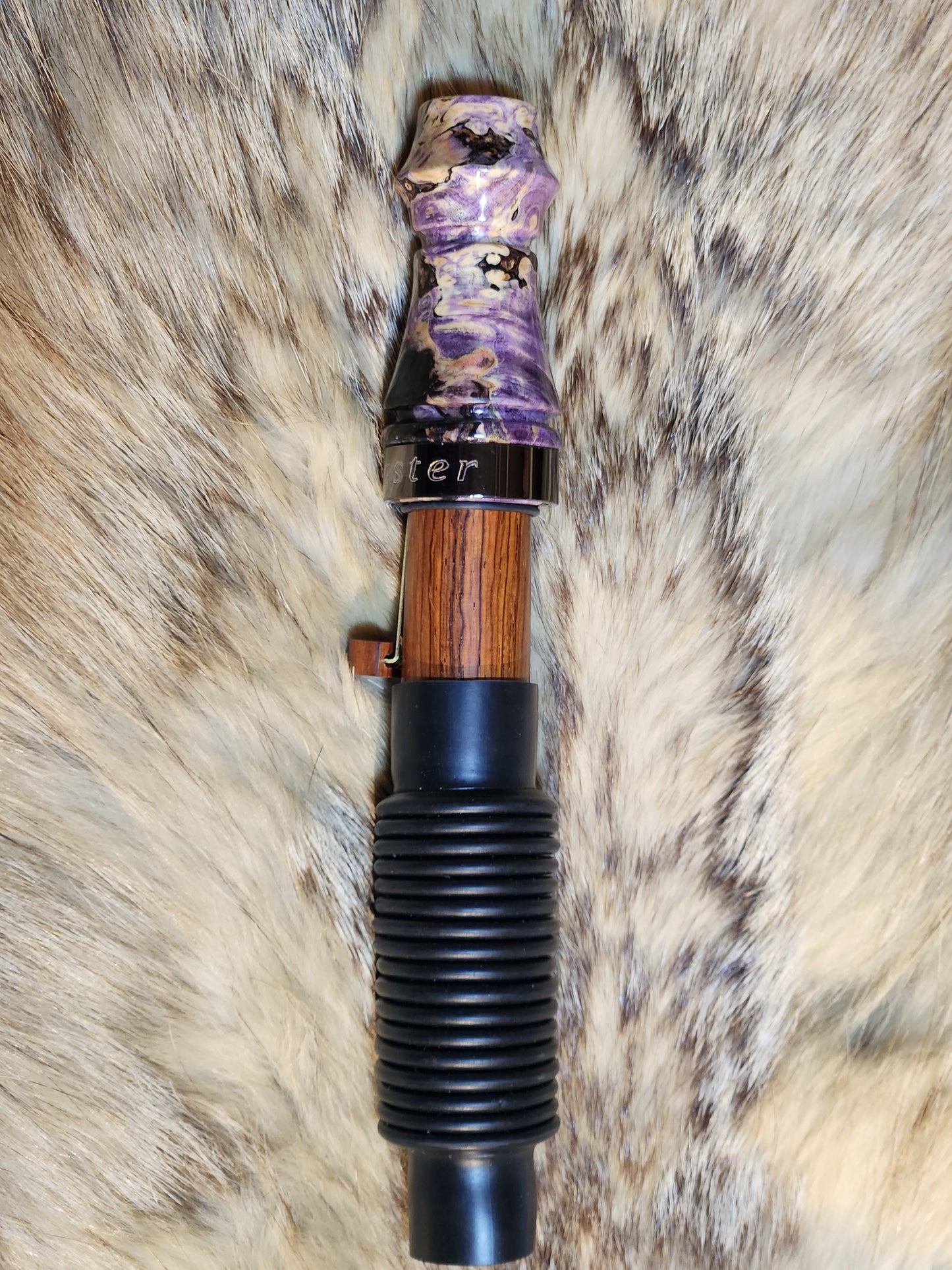 Boxelder burl adjustable deer grunt call