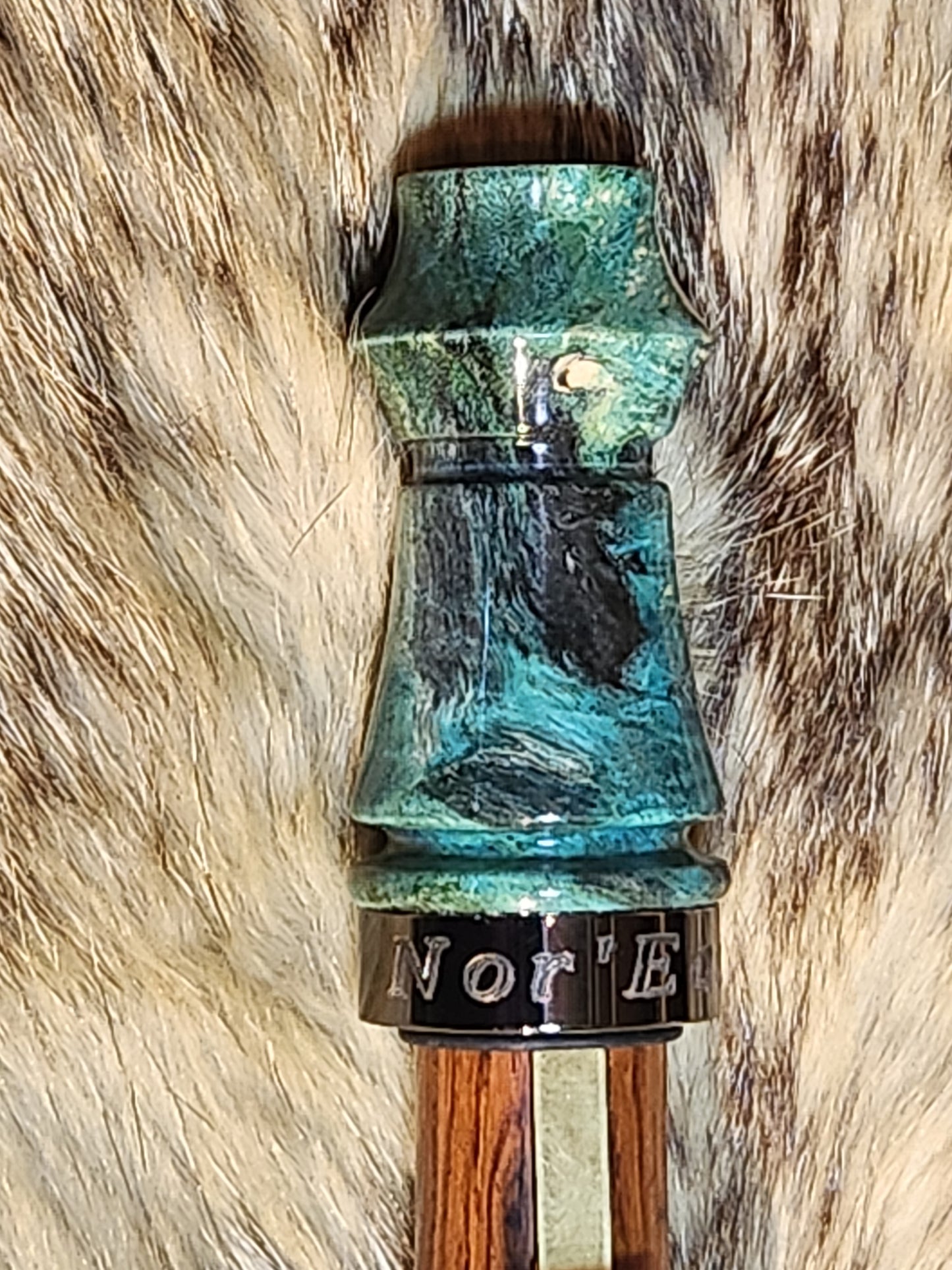 Boxelder burl wood adjustable deer grunt call