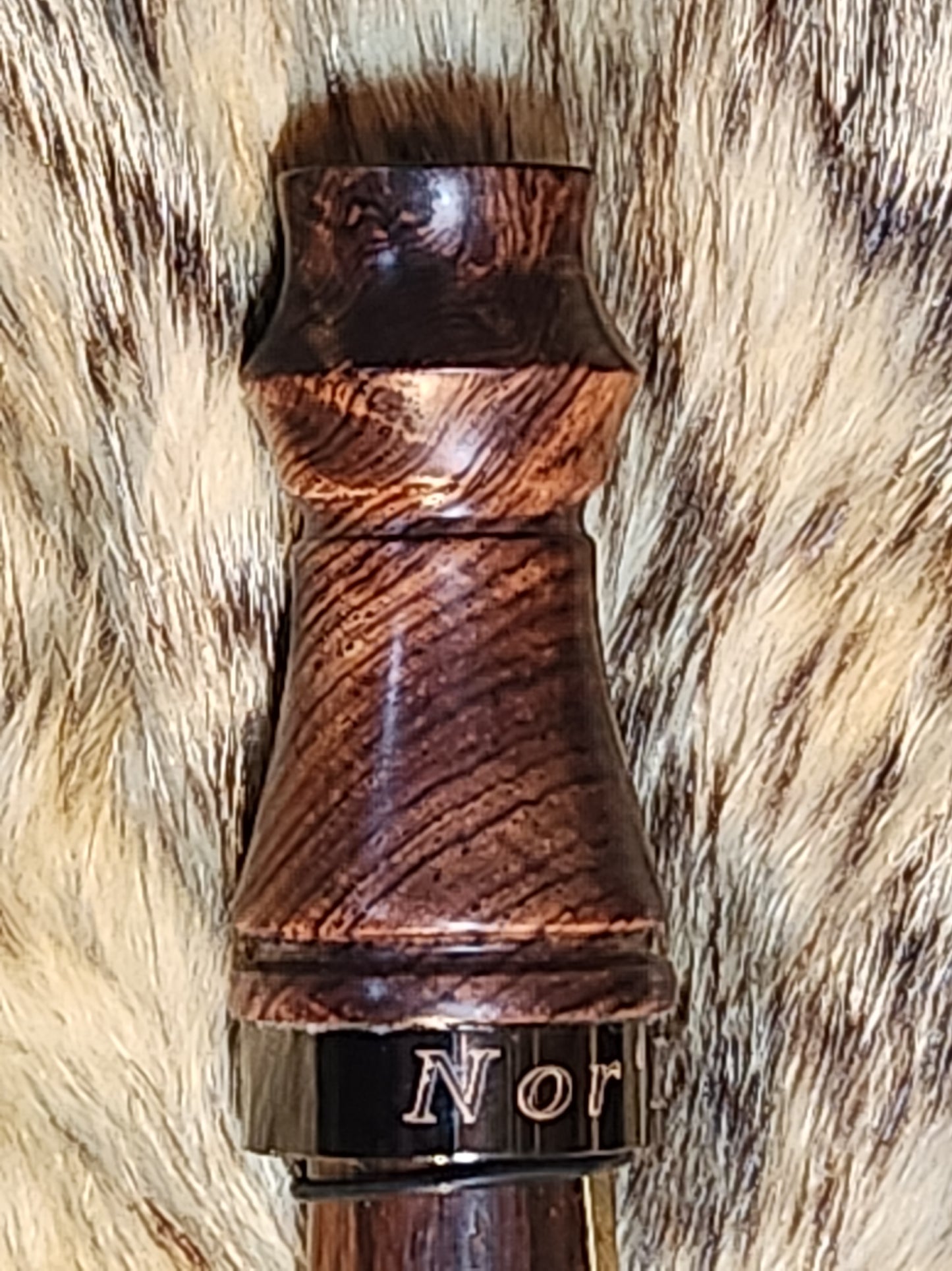 Honduran rose wood burl adjustable deer grunt call