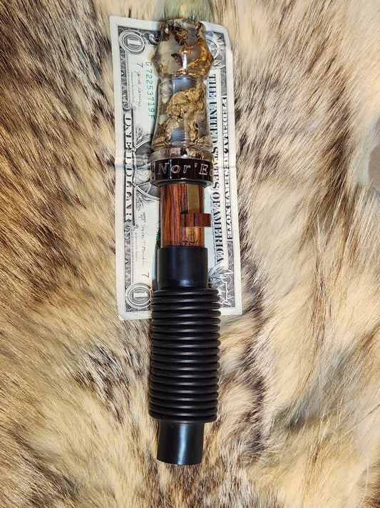 Maple tree moss in resin adjustable deer grunt call