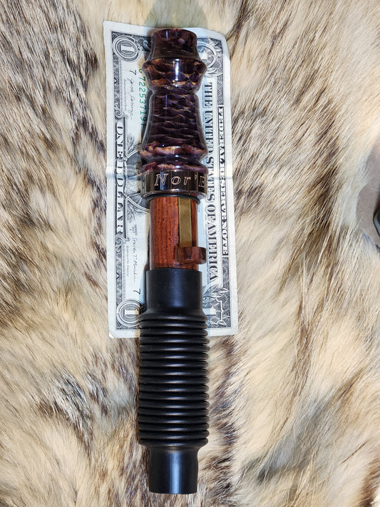 Pine cone in resin adjustable deer grunt call