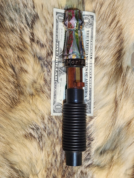 Pieces and parts in resin adjustable deer grunt call