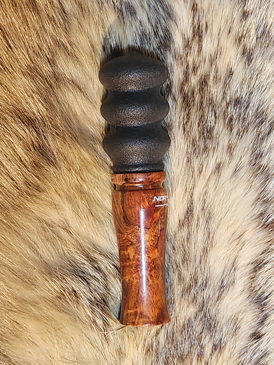 Amboyna burl wood squirrel call