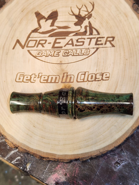 Redwood lace burl short reed goose call