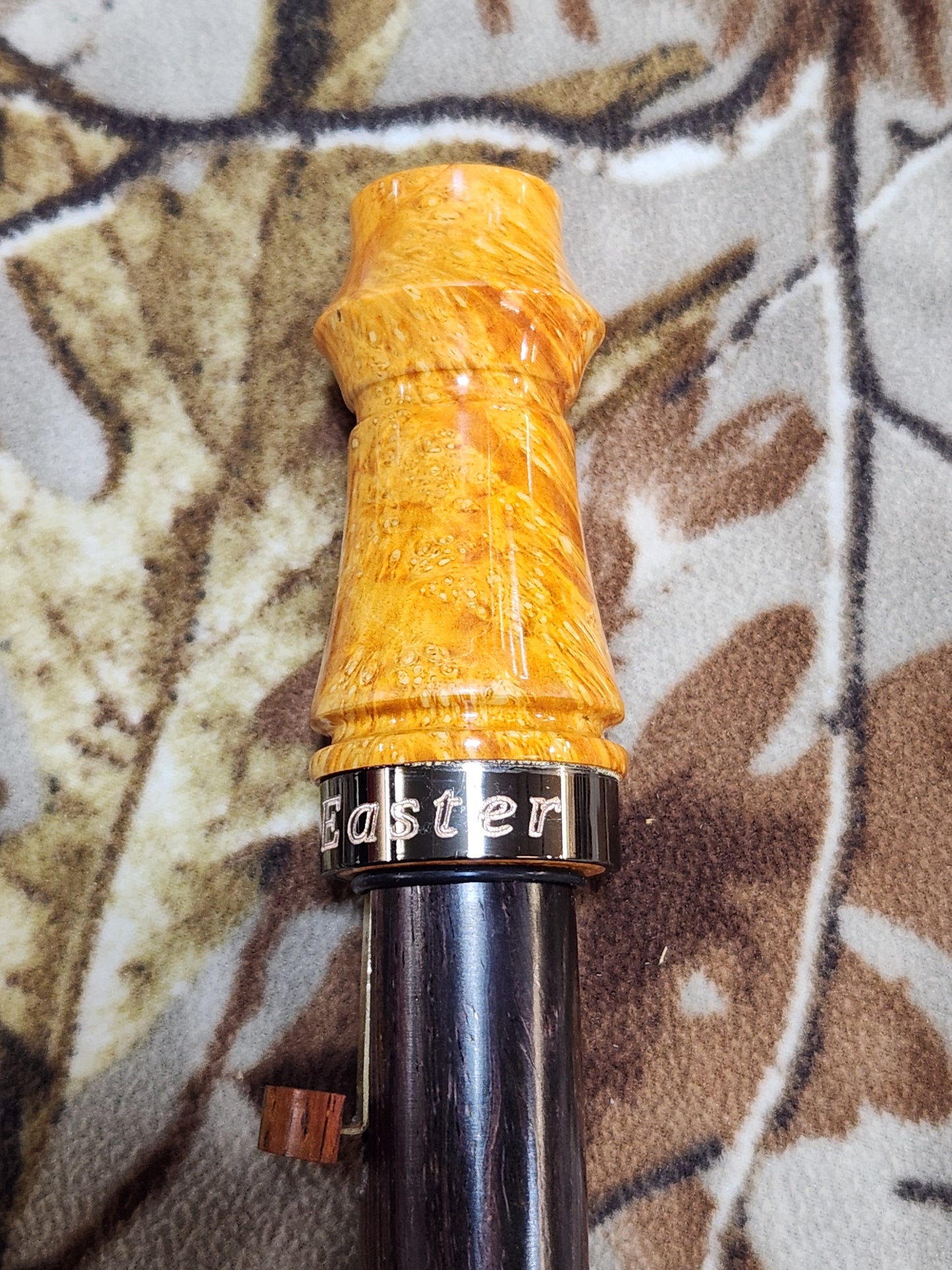 Boxelder burl adjustable deer grunt call