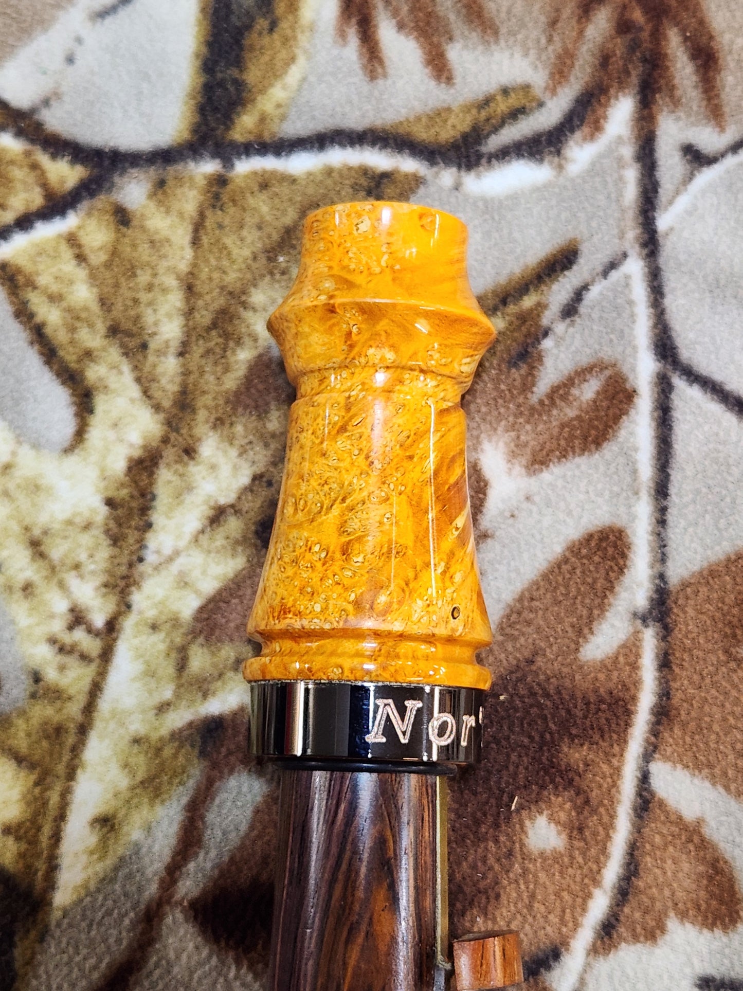 Boxelder burl adjustable deer grunt call