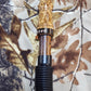 Black ash burl stabilized adjustable deer grunt call