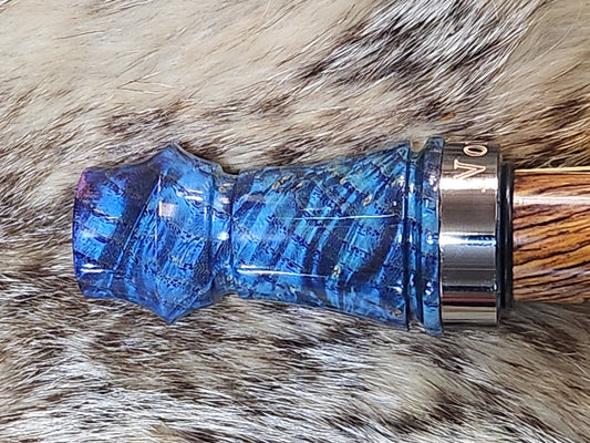 Black ash burl wood adjustable deer grunt call