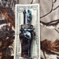 Boxelder burl wood and resin teal and wood duck call