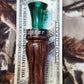 Cocobolo wood double Reed mallard duck call
