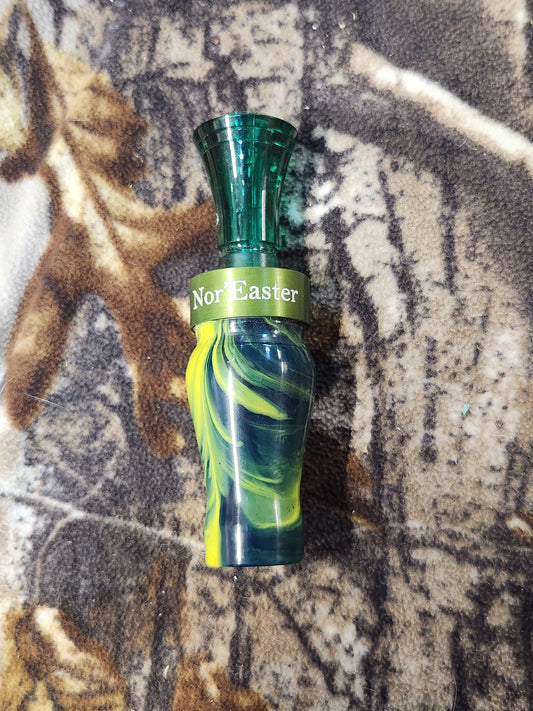 Single reed acrylic duck call