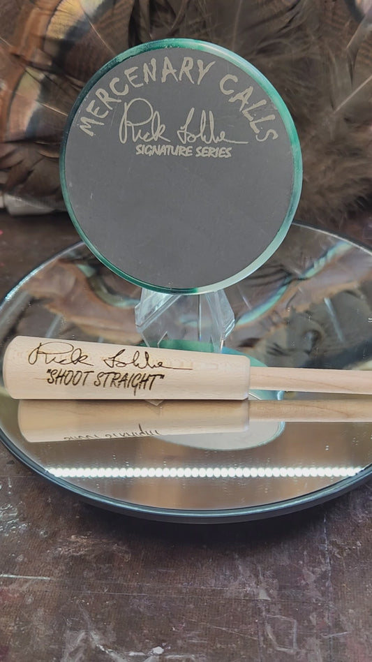 Custom Mercenary Windbreaker Rick labbe signature series Turkey pot call C14