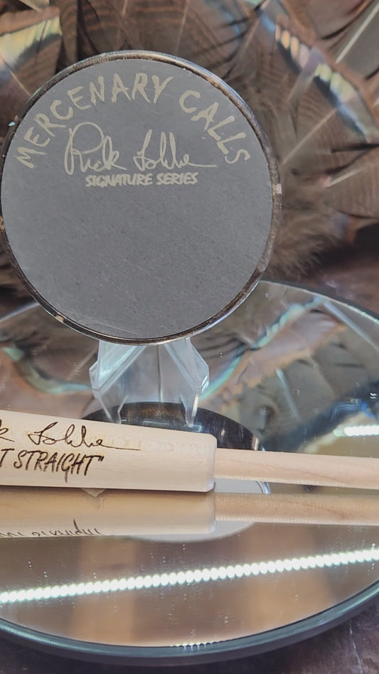 Custom Mercenary Windbreaker Rick labbe signature series Turkey pot call C4