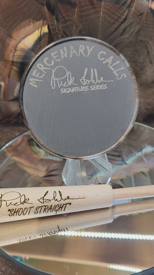 Mercenary windbreaker Rick labbe signature series Turkey pot call LC8