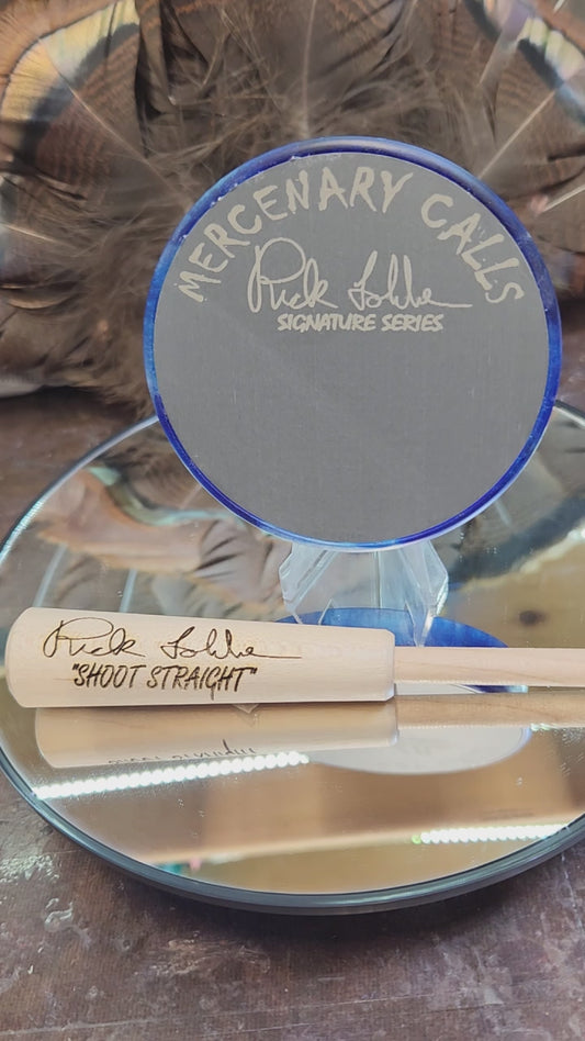 Custom Mercenary Windbreaker Rick labbe signature series Turkey pot call C12