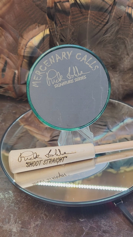 Mercenary windbreaker Rick labbe signature series Turkey pot call LC9