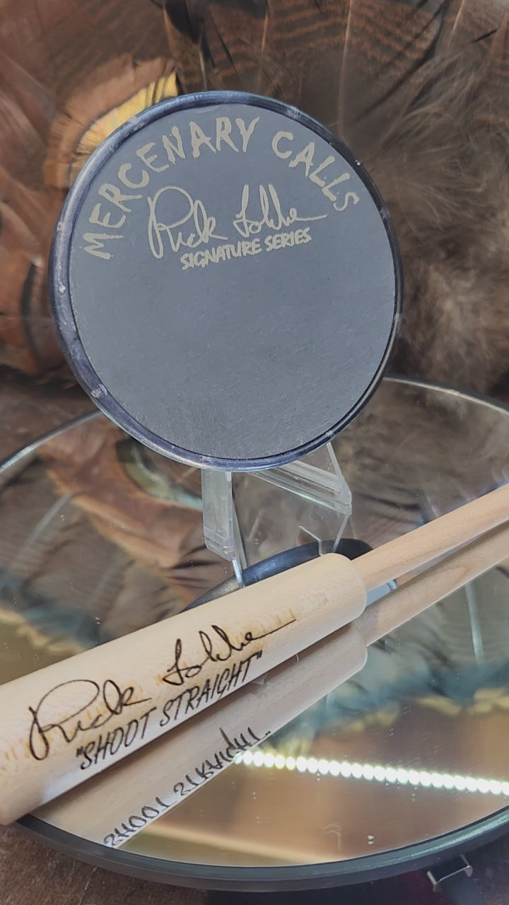 Mercenary windbreaker Rick labbe signature series Turkey pot call LC11 ...