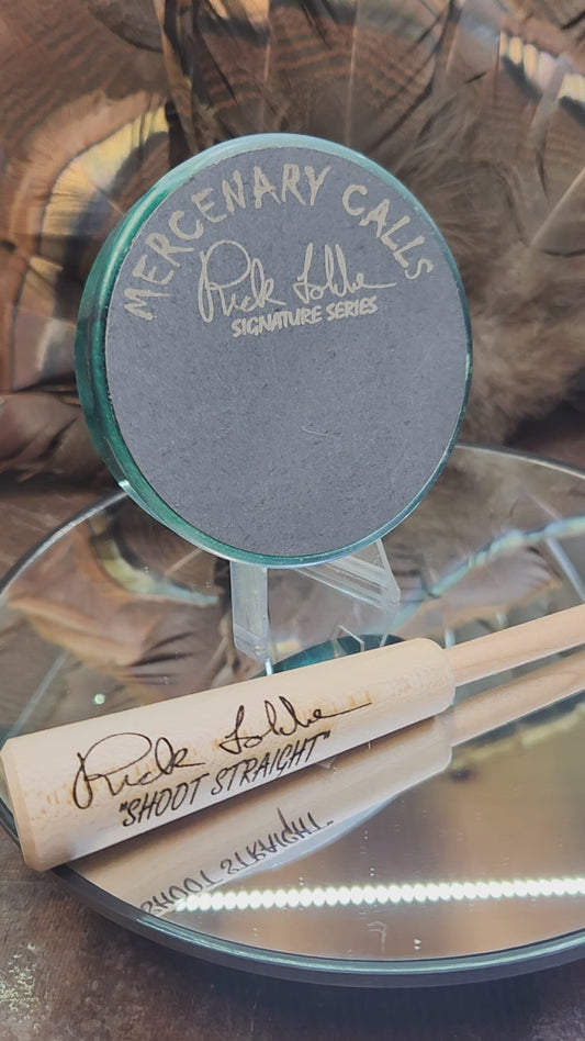 Mercenary windbreaker Rick labbe signature series Turkey pot call C2