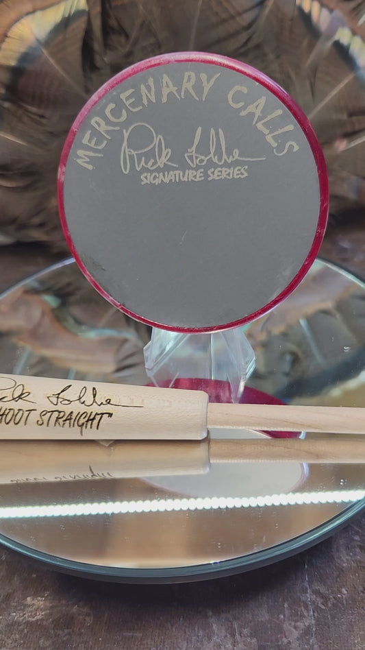 Custom Mercenary Windbreaker Rick labbe signature series Turkey pot call C11