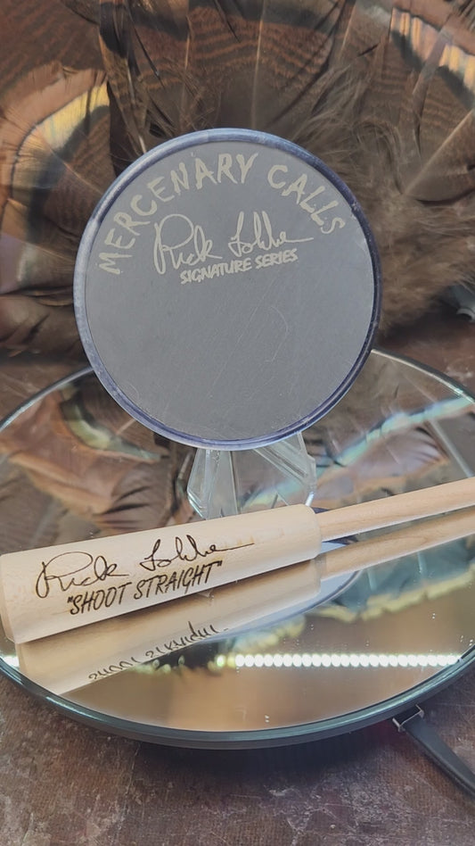 Mercenary windbreaker Rick labbe signature series Turkey pot call LC7