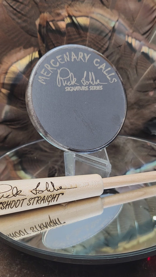 Mercenary windbreaker Rick labbe signature series Turkey pot call LC13