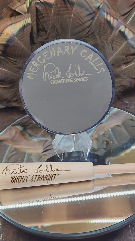 Custom Mercenary Windbreaker Rick labbe signature series Turkey pot call C8
