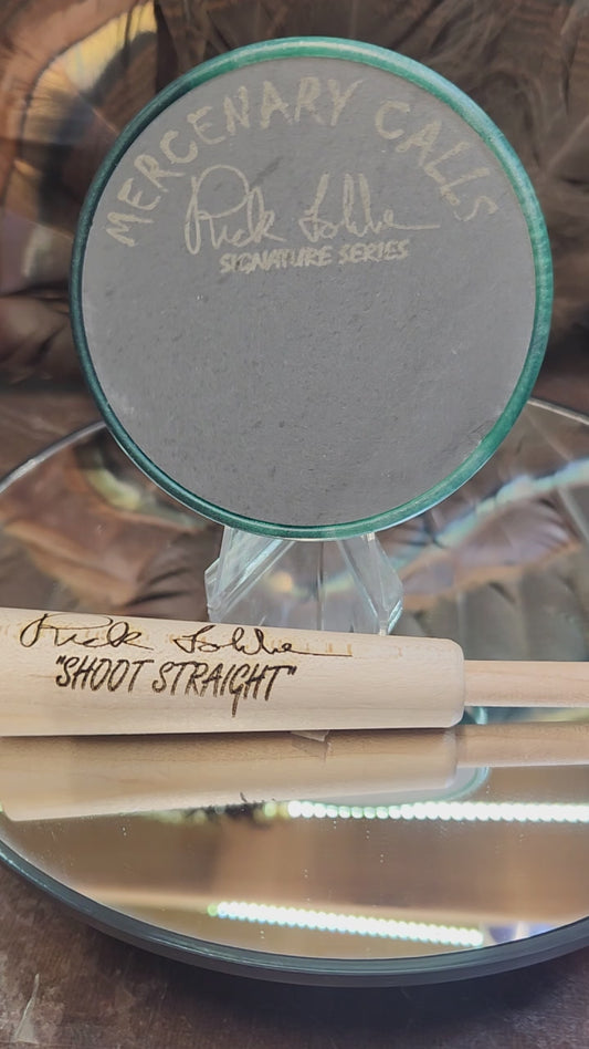 Mercenary windbreaker Rick labbe signature series Turkey pot call LC1