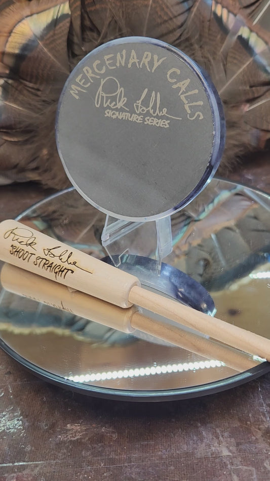 Custom Mercenary Windbreaker Rick labbe signature series Turkey pot call C5