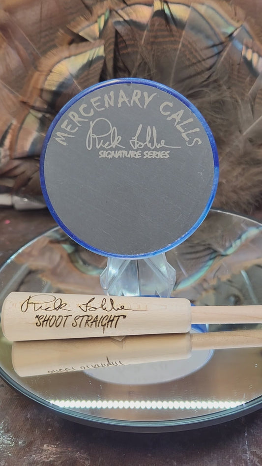 Custom Mercenary Windbreaker Rick labbe signature series Turkey pot call C3