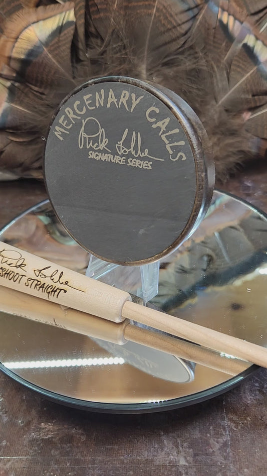 Custom Mercenary Windbreaker Rick labbe signature series Turkey pot call C13