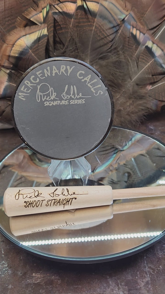 Custom Mercenary Windbreaker Rick labbe signature series Turkey pot call C6