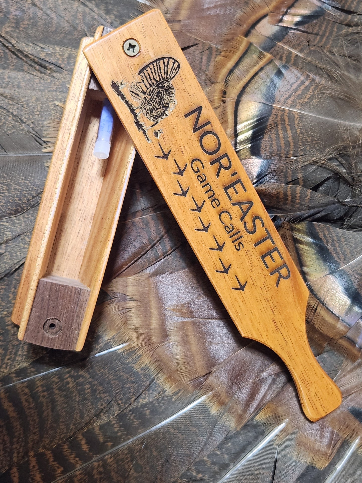All mahogany turkey box call