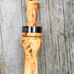 Yellow cedar burl wood, wood duck call