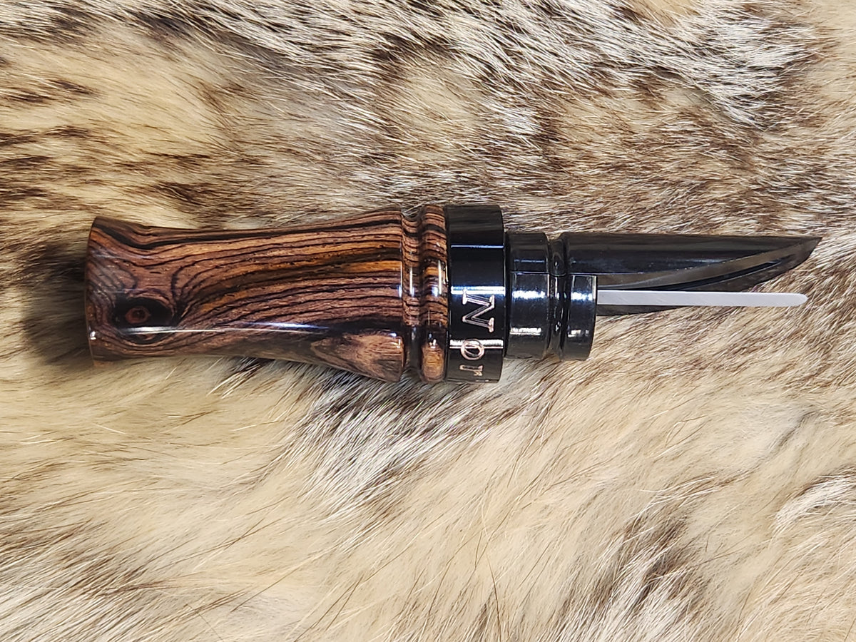 Cocobolo wood sika deer call