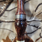 Honduran rose wood burl and Mammoth Ivory double reed duck call