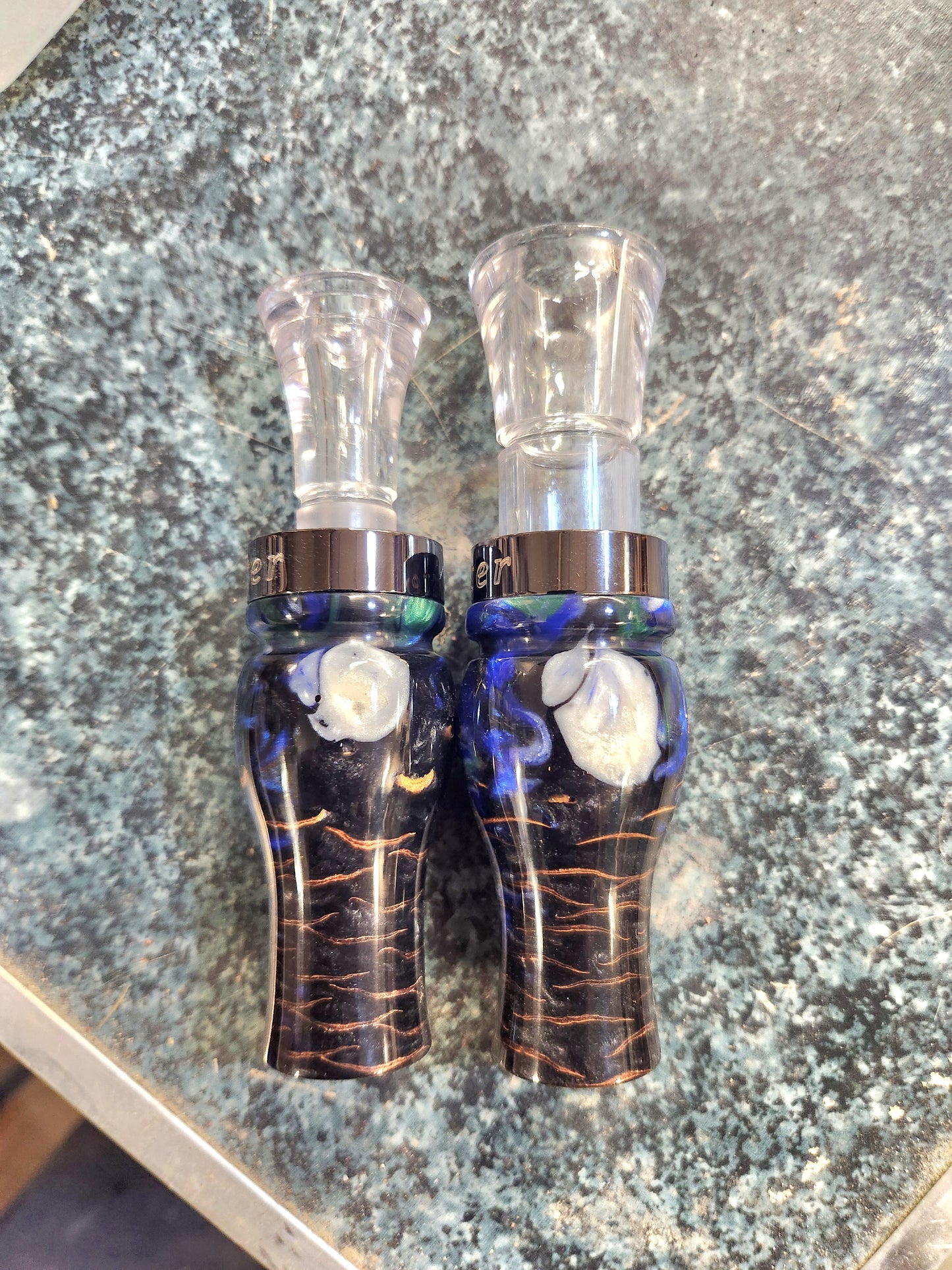 Pine cone duck and goose calls (Tyler)