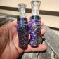 Duck and goose call set pine cone in resin
