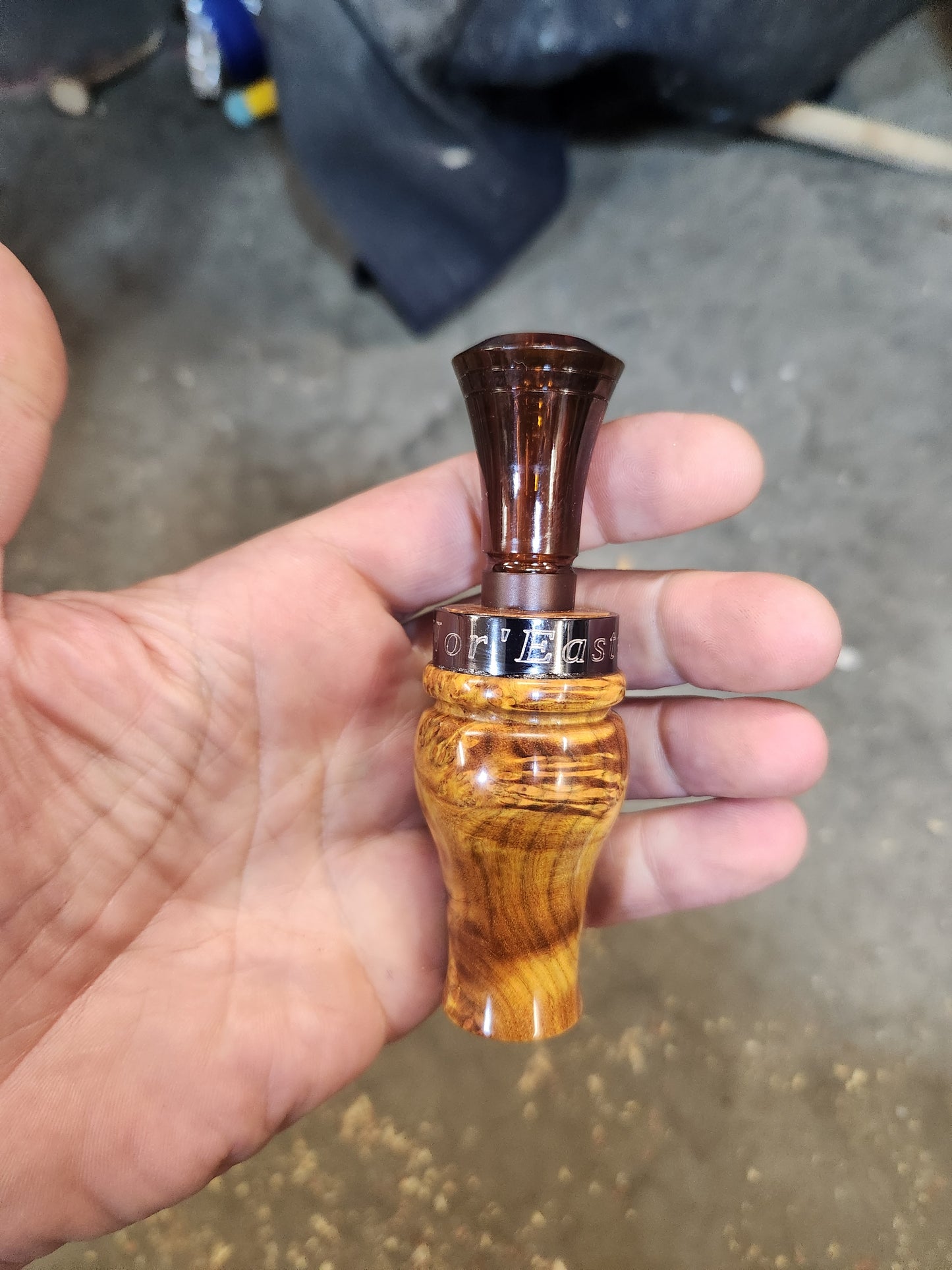 Chittum burl wood double Reed Duck Call