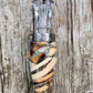 Mammoth ivory pieces in resin, (this thing is nuts)