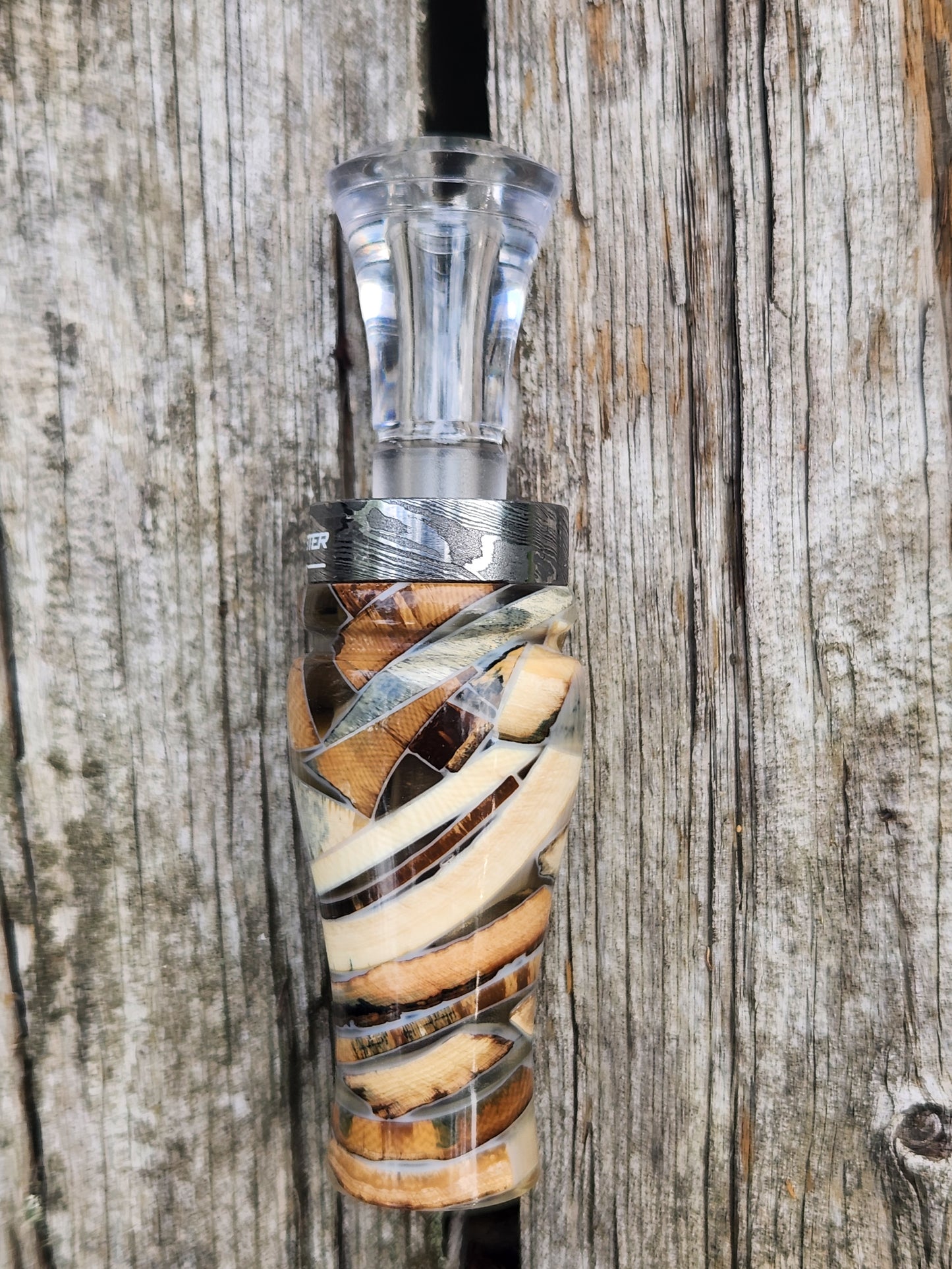 Mammoth ivory pieces in resin, (this thing is nuts)