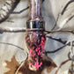 Double reed duck call made with stabilized and Dyed boxelder Burl Wood and cocobolo wood
