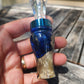 Buckeye burl wood with resin  double Reed Duck Call