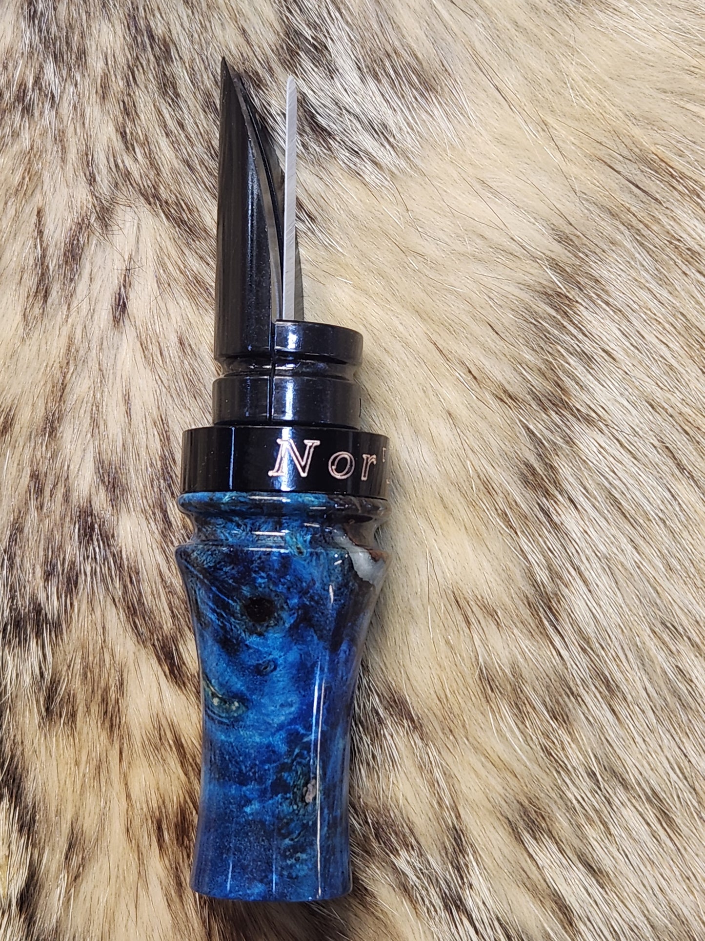 Boxelder Burl wood sika deer call