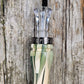 Mammoth ivory pieces in resin double Reed Duck Call