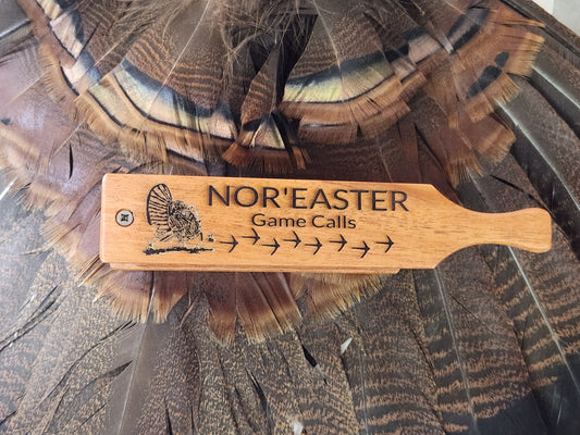 All mahogany turkey box call