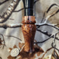 Honduran rose wood burl short reed goose call