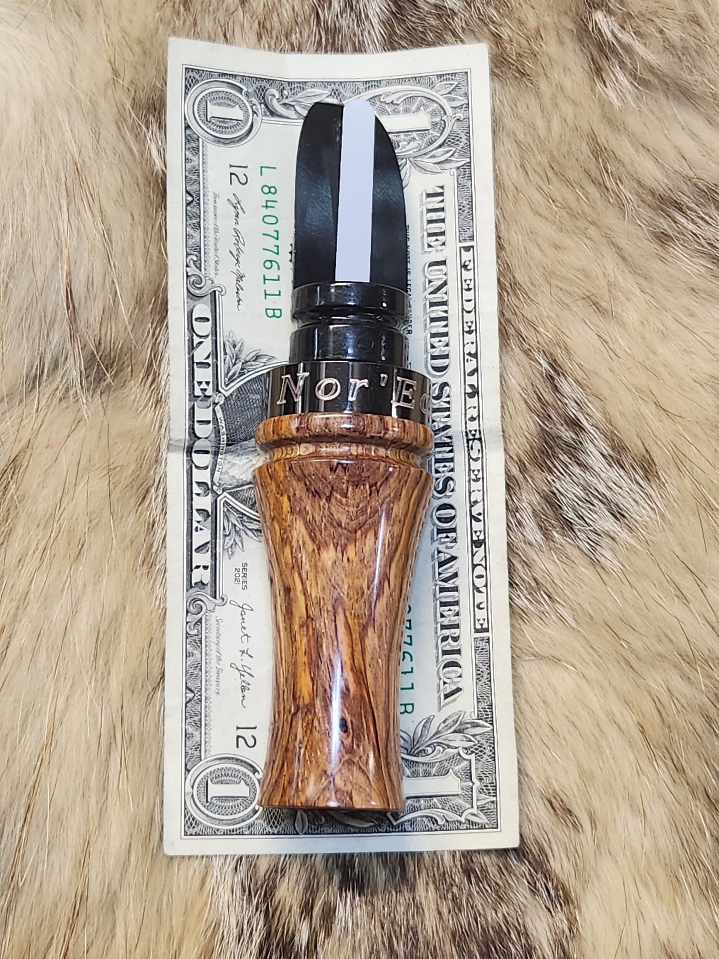 Cocobolo wood sika deer call