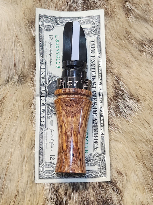 Cocobolo wood sika deer call