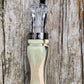 Mammoth ivory pieces in resin double Reed Duck Call