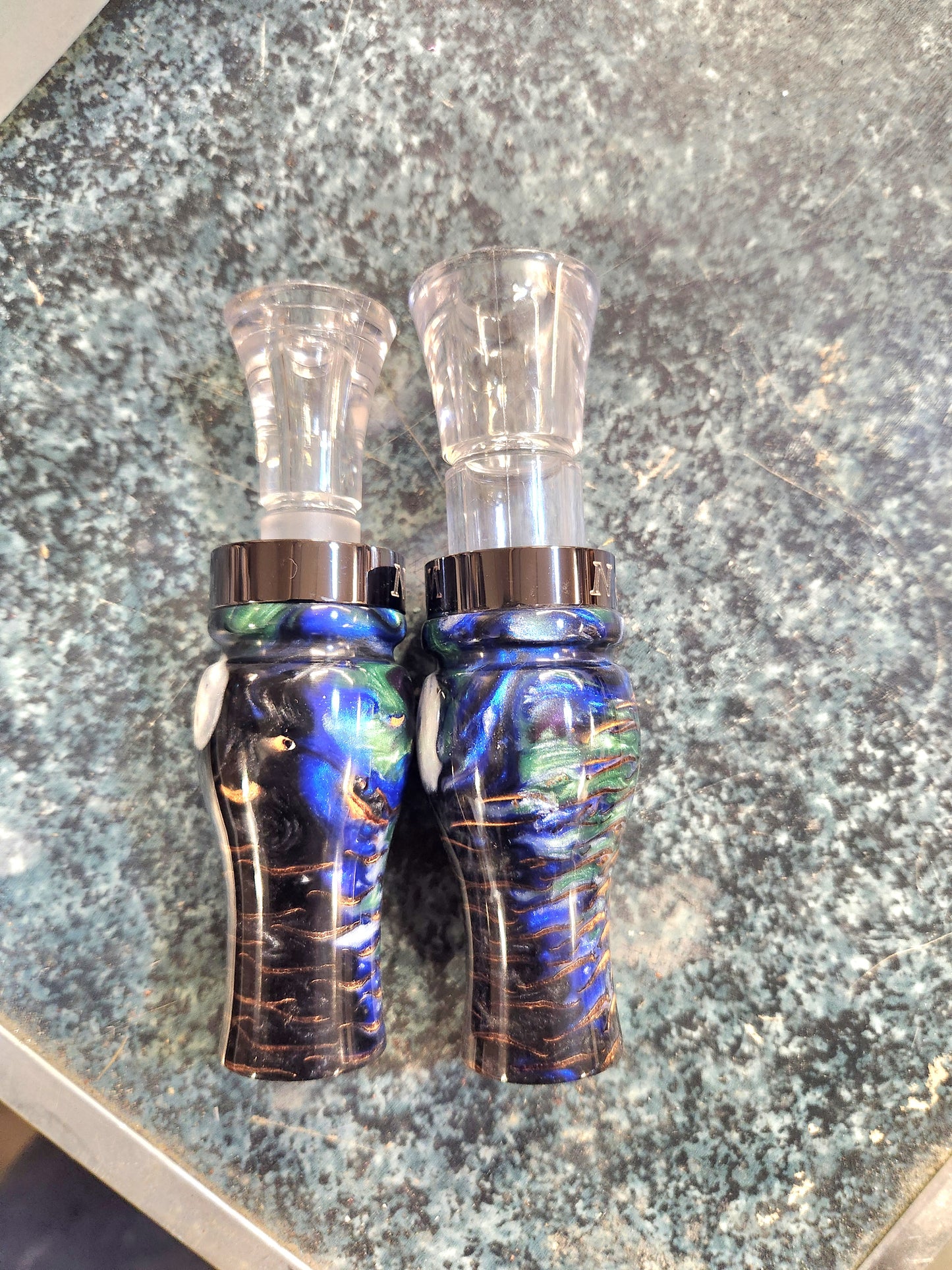 Pine cone duck and goose calls (Tyler)